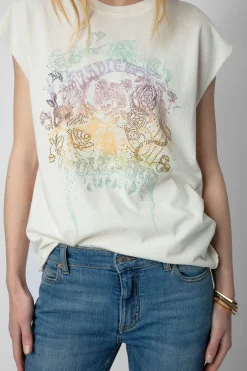 T-Shirts^Zadig & Voltaire Debardeur Cecilia Diamante