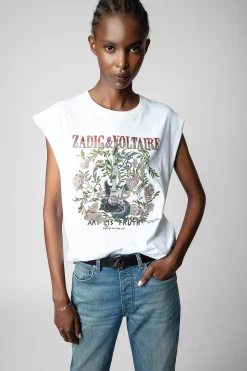 T-Shirts^Zadig & Voltaire Debardeur Guitare Cecilia