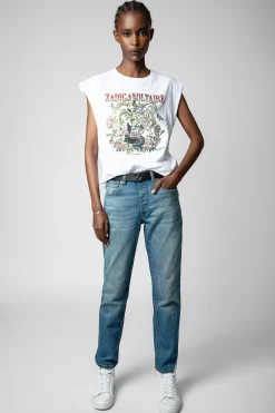 T-Shirts^Zadig & Voltaire Debardeur Guitare Cecilia