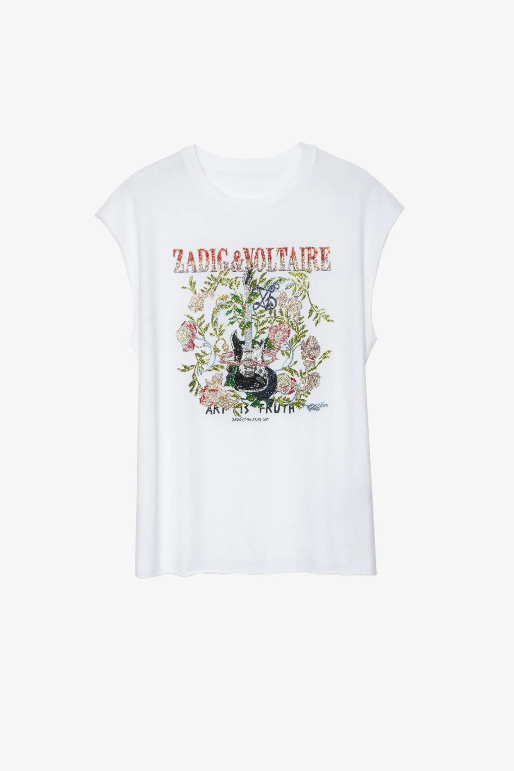 T-Shirts^Zadig & Voltaire Debardeur Guitare Cecilia