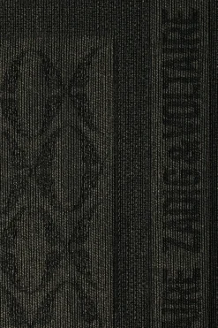Vice-Voltaire^Zadig & Voltaire Echarpe Glenn Rock En Jacquard Lurex
