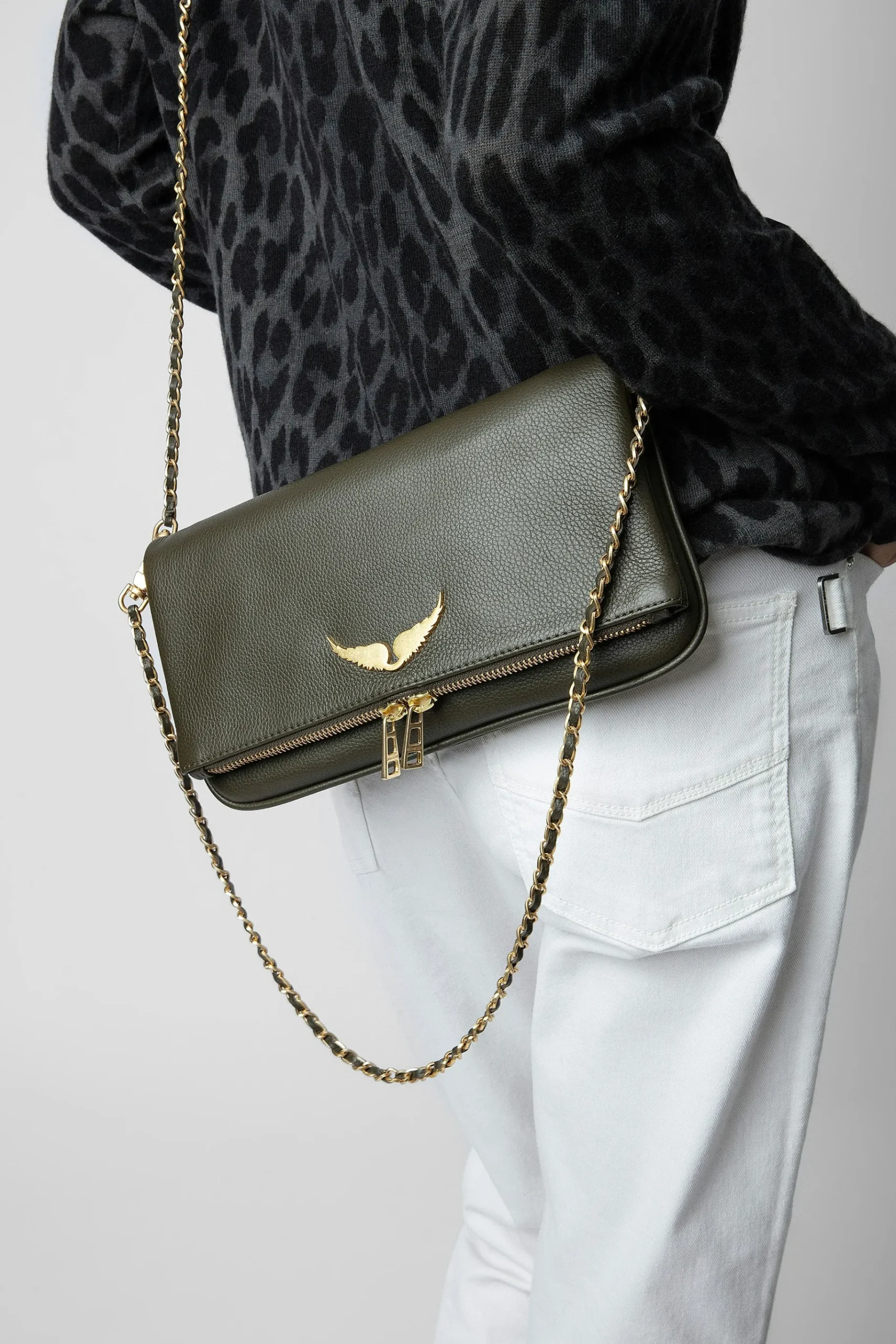 Pochettes^Zadig & Voltaire Embrayage De Roche