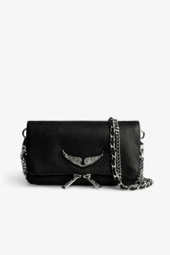 Mini-Sacs^Zadig & Voltaire Embrayage Swing Your Wings Rock Nano