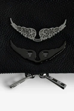 Mini-Sacs^Zadig & Voltaire Embrayage Swing Your Wings Rock Nano