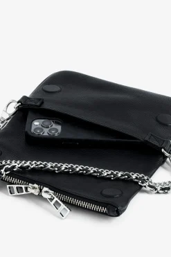 Mini-Sacs^Zadig & Voltaire Embrayage Swing Your Wings Rock Nano