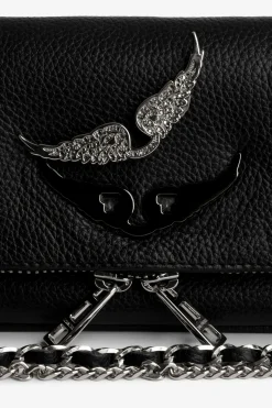 Mini-Sacs^Zadig & Voltaire Embrayage Swing Your Wings Rock Nano