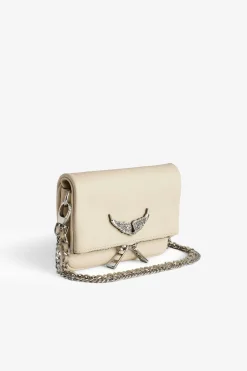 Mini-Sacs^Zadig & Voltaire Embrayage Swing Your Wings Rock Nano