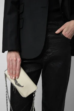 Mini-Sacs^Zadig & Voltaire Embrayage Swing Your Wings Rock Nano