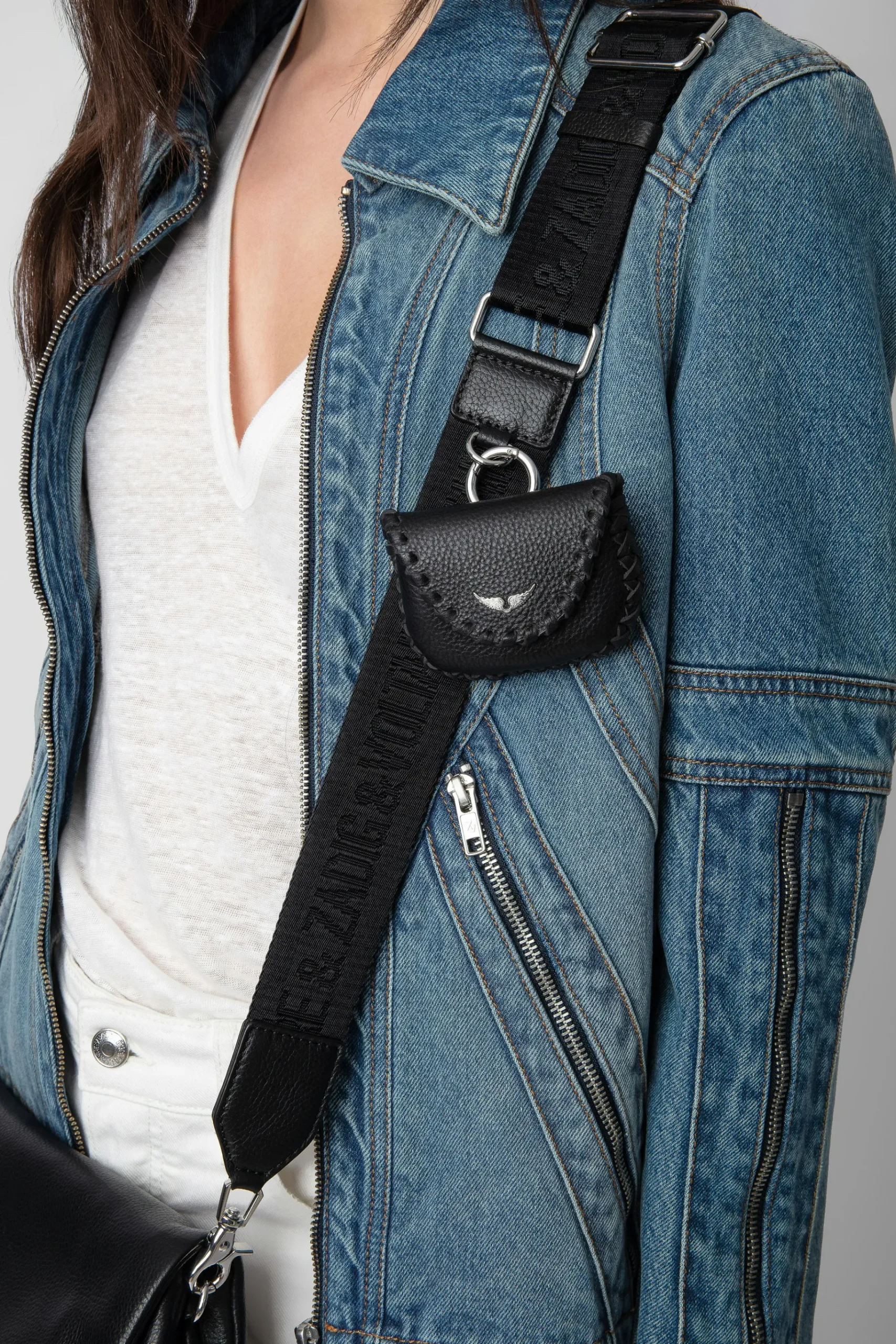 Portefeuilles Et Porte-Monnaie^Zadig & Voltaire Etui Secret Pour Airpod Pro