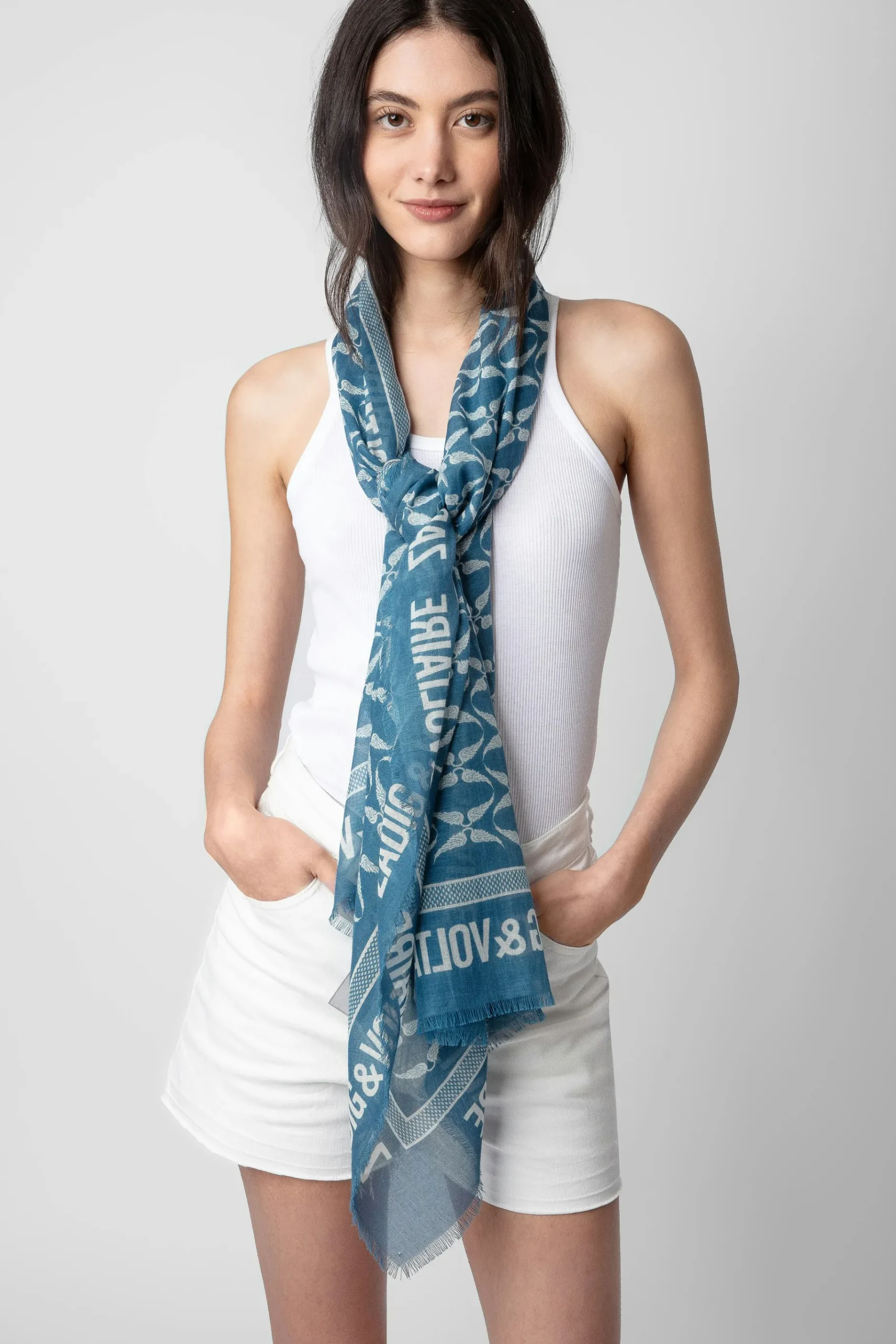 Echarpes^Zadig & Voltaire Foulard Delta