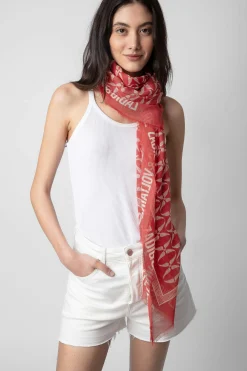 Echarpes^Zadig & Voltaire Foulard Delta