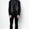 Echarpes^Zadig & Voltaire Foulard Zv Initiale Glenn