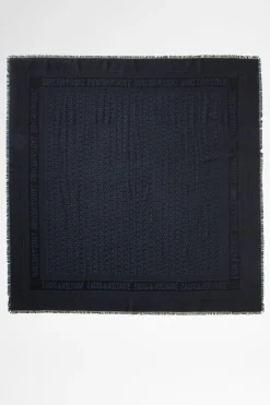 Echarpes^Zadig & Voltaire Foulard Zv Initiale Glenn