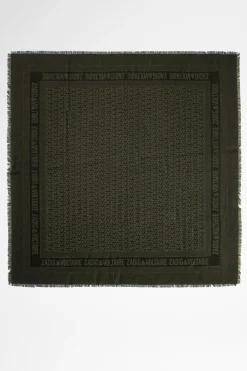 Echarpes^Zadig & Voltaire Foulard Zv Initiale Glenn