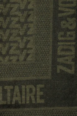 Echarpes^Zadig & Voltaire Foulard Zv Initiale Glenn