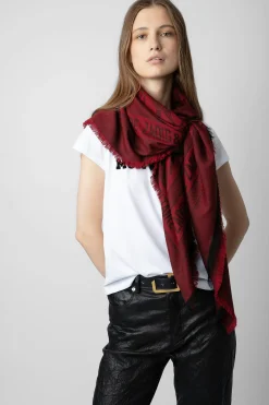 Echarpes^Zadig & Voltaire Glenn Foulard