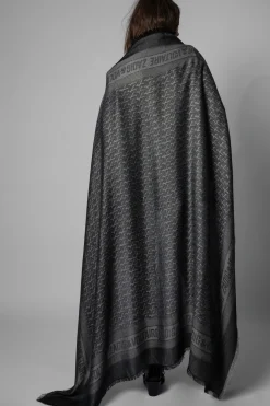 Echarpes^Zadig & Voltaire Glenn Zv Initiale Foulard