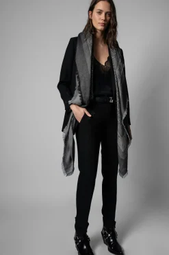 Echarpes^Zadig & Voltaire Glenn Zv Initiale Foulard