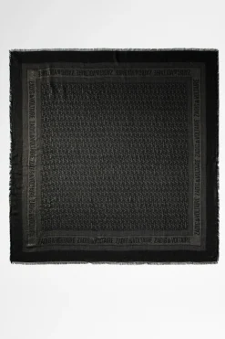 Echarpes^Zadig & Voltaire Glenn Zv Initiale Foulard