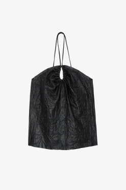 Chemises Et Hauts^Zadig & Voltaire Haut En Cuir Froisse Cidonie
