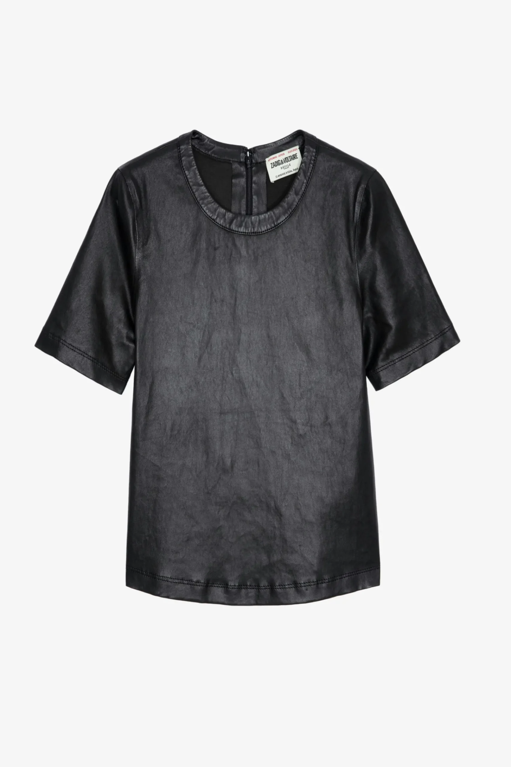 Chemises Et Hauts^Zadig & Voltaire Haut En Cuir Tas