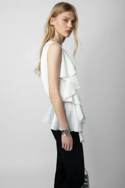 Chemises Et Hauts^Zadig & Voltaire Haut En Satin Tic