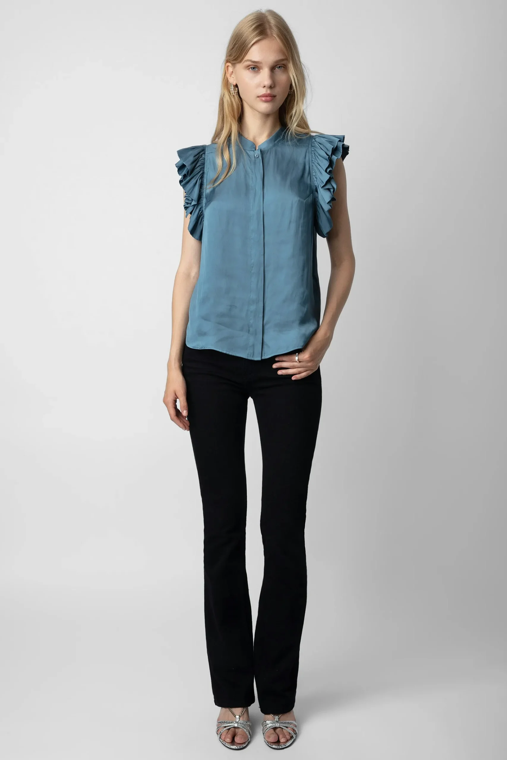 Chemises Et Hauts^Zadig & Voltaire Haut En Satin Tiza