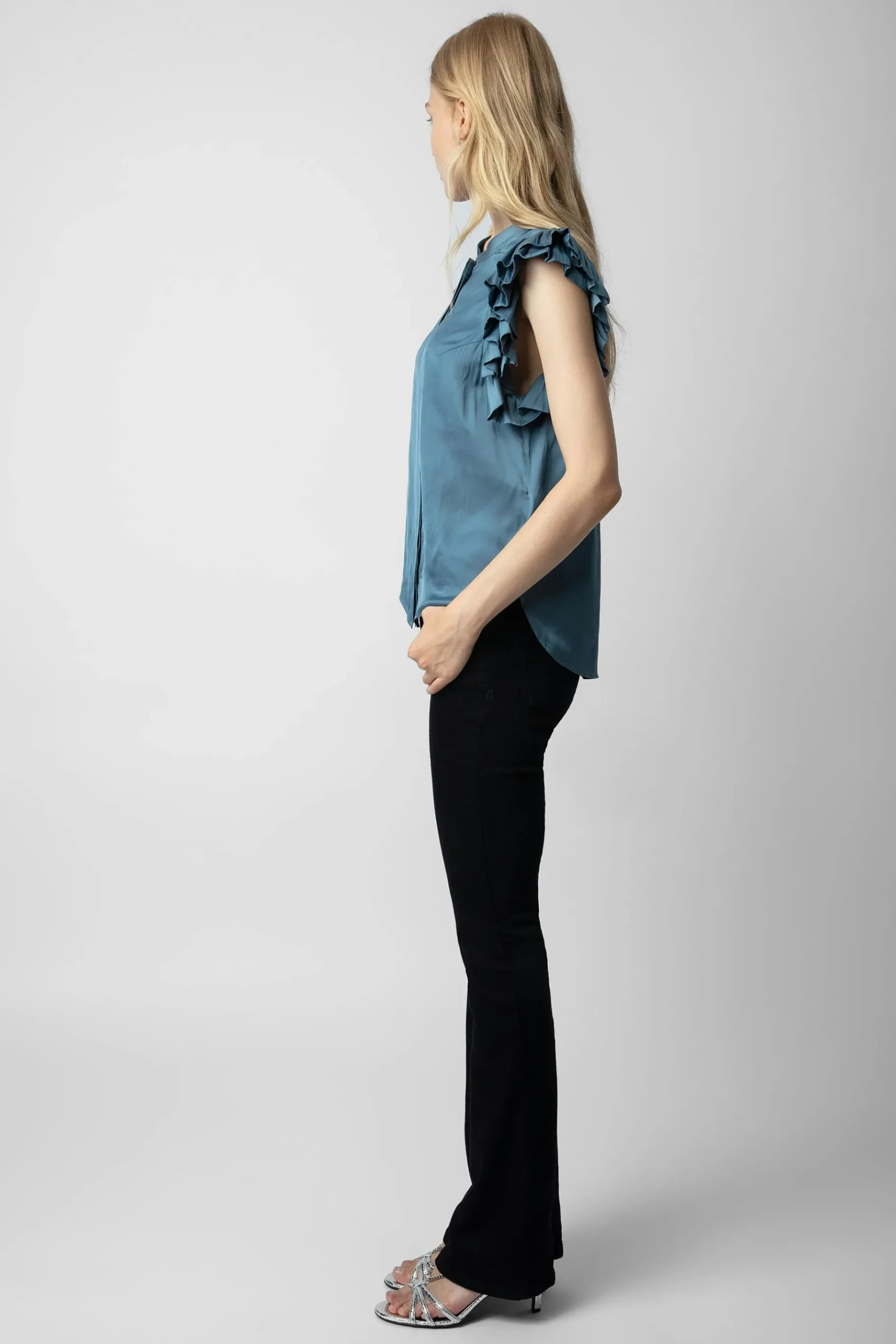 Chemises Et Hauts^Zadig & Voltaire Haut En Satin Tiza