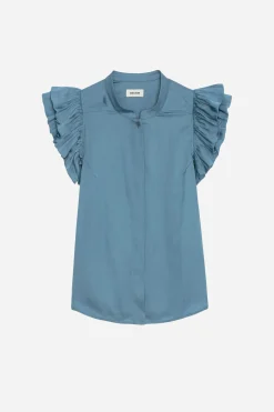 Chemises Et Hauts^Zadig & Voltaire Haut En Satin Tiza
