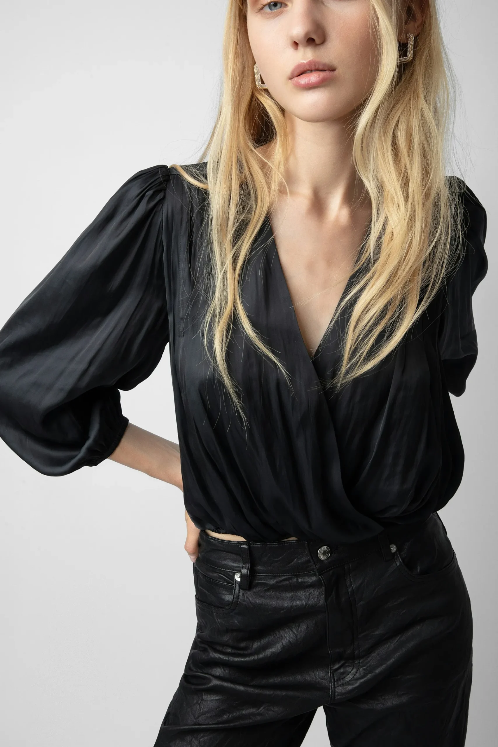 Chemises Et Hauts^Zadig & Voltaire Haut En Satin Tyfon