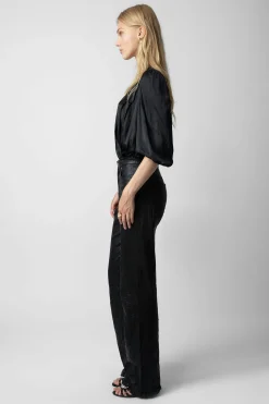 Chemises Et Hauts^Zadig & Voltaire Haut En Satin Tyfon