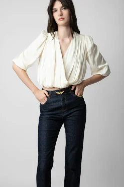 Chemises Et Hauts^Zadig & Voltaire Haut En Satin Tyfon