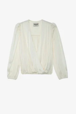 Chemises Et Hauts^Zadig & Voltaire Haut En Satin Tyfon