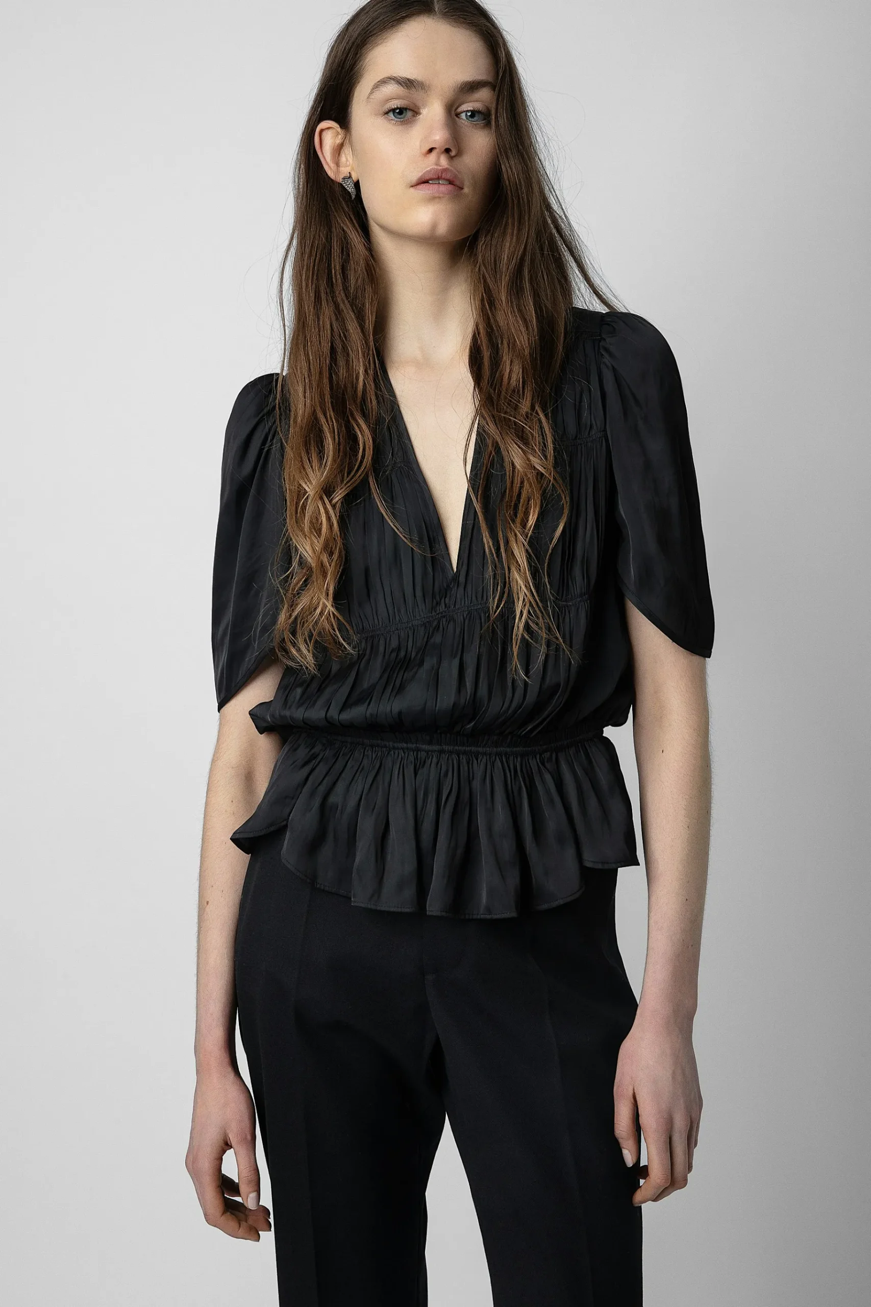 Chemises Et Hauts^Zadig & Voltaire Haut En Satin Tyoko