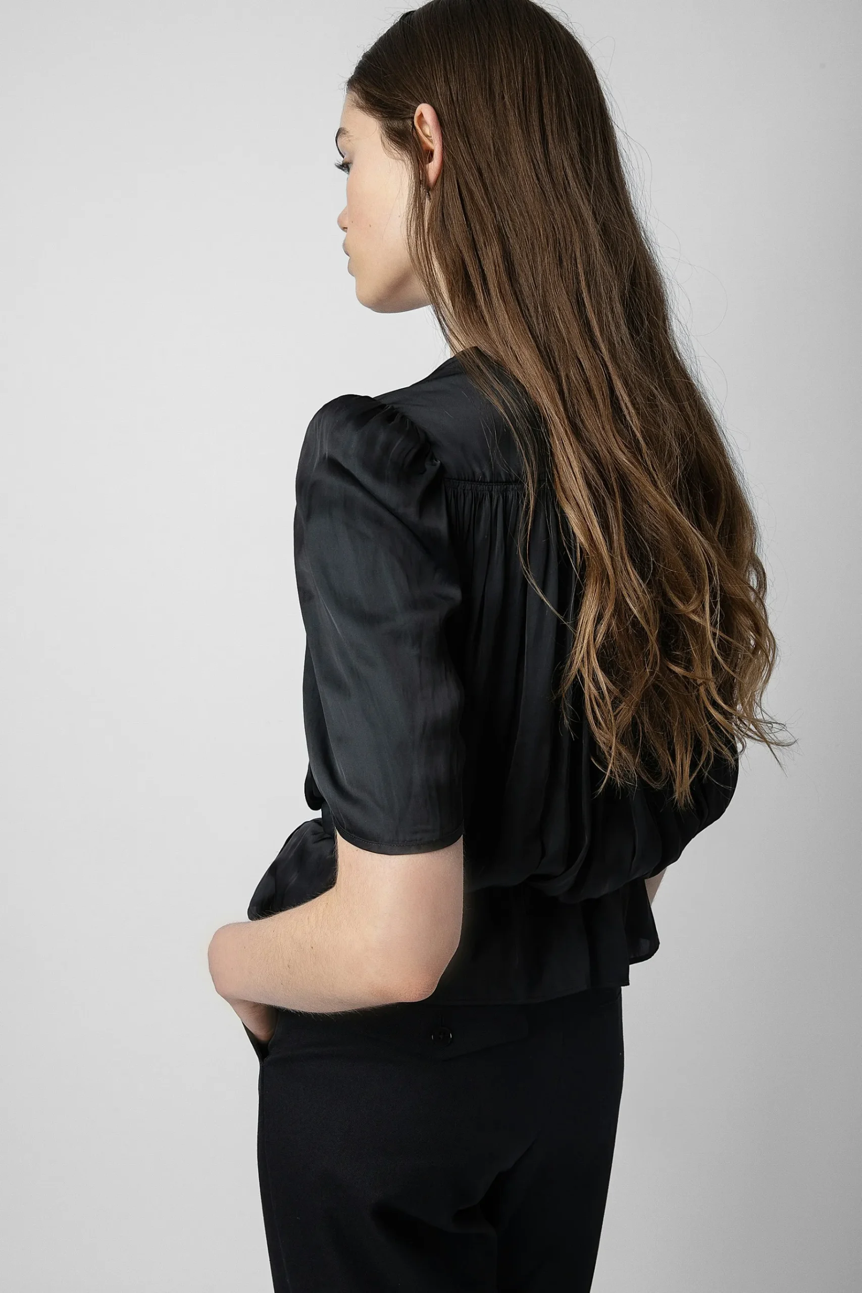 Chemises Et Hauts^Zadig & Voltaire Haut En Satin Tyoko