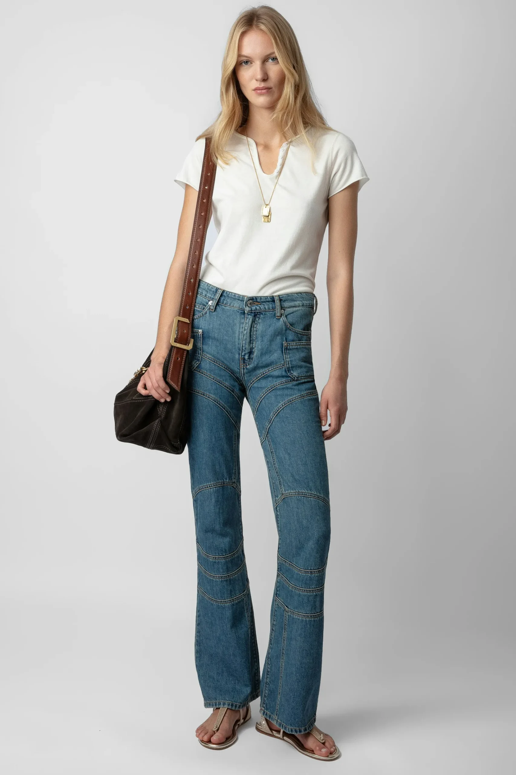 T-Shirts^Zadig & Voltaire Haut Henley Concert Crush
