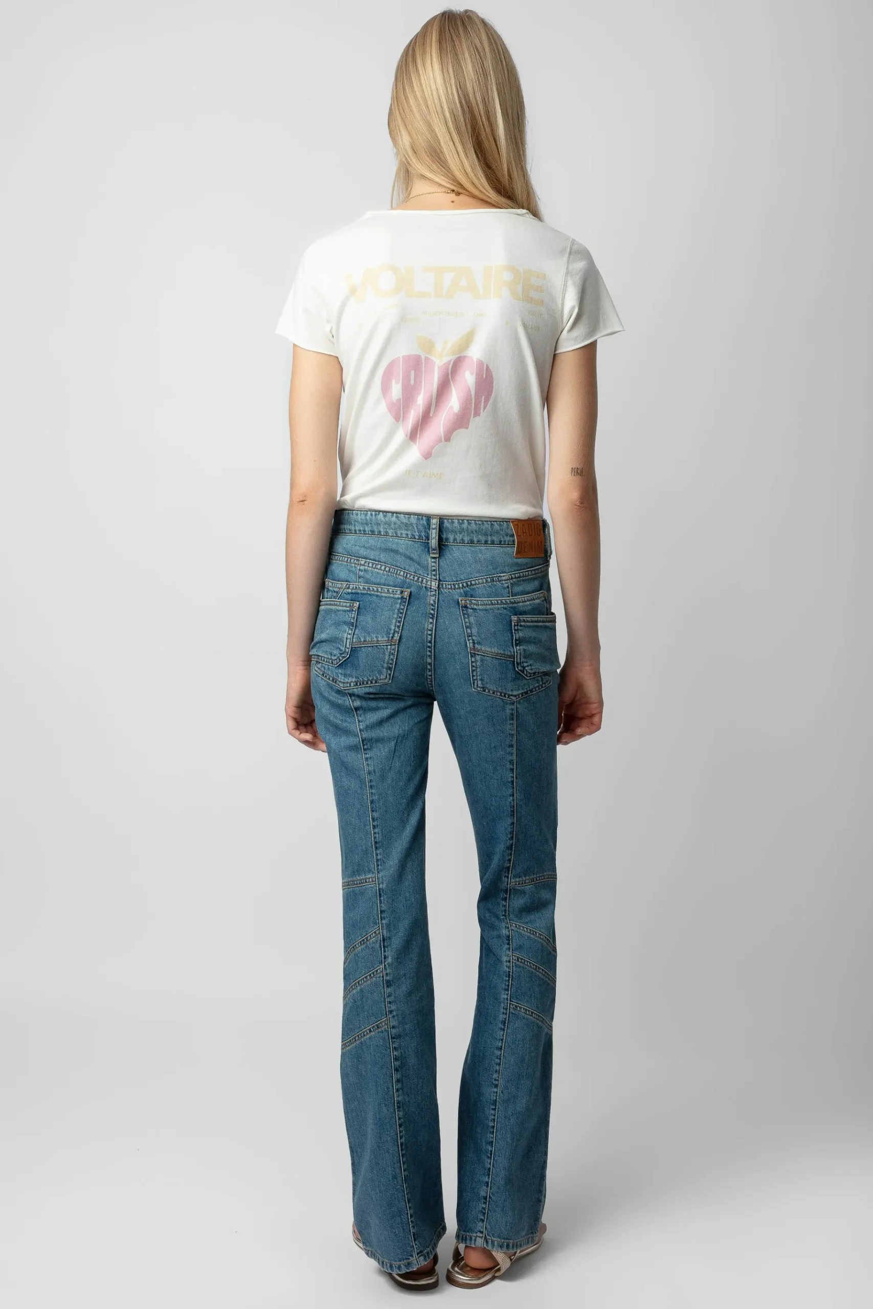 T-Shirts^Zadig & Voltaire Haut Henley Concert Crush