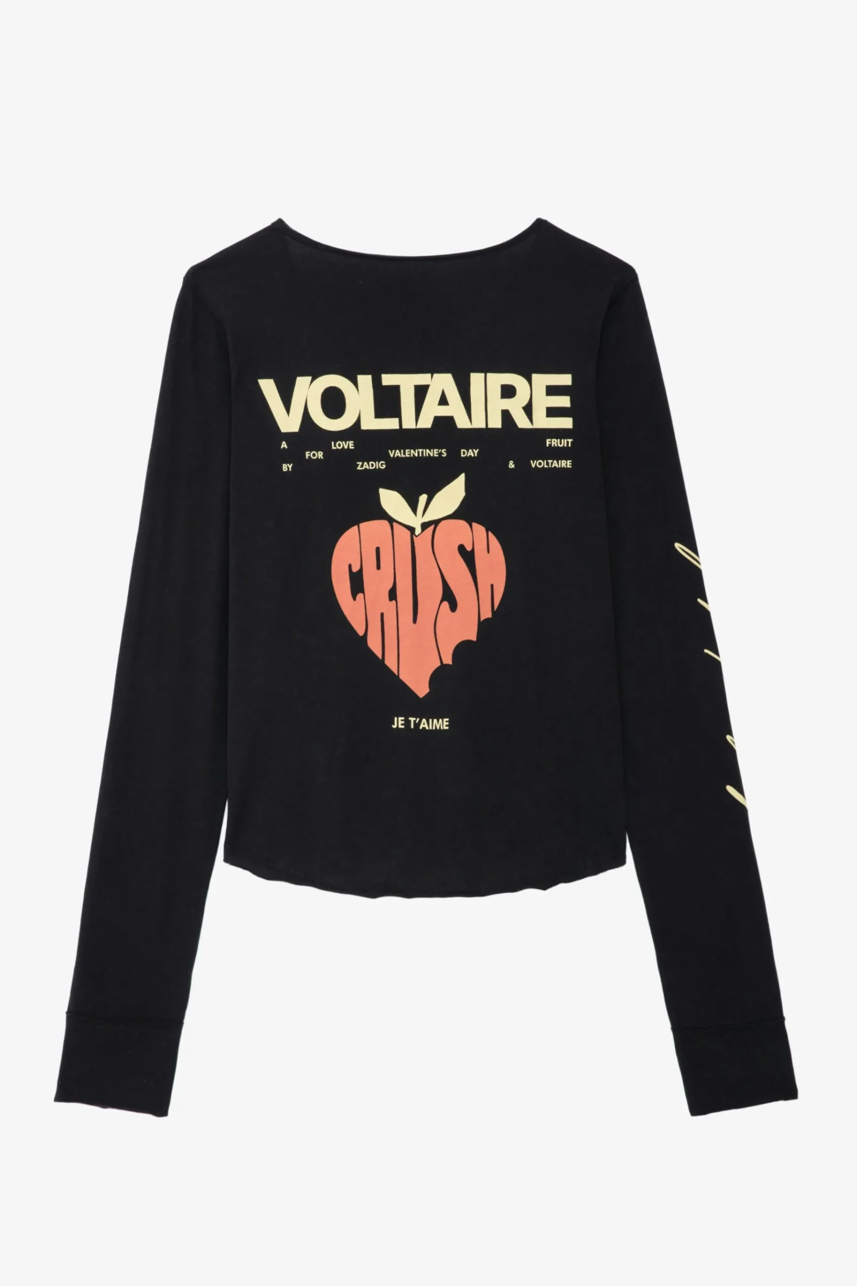 T-Shirts^Zadig & Voltaire Haut Henley Court Concert Crush
