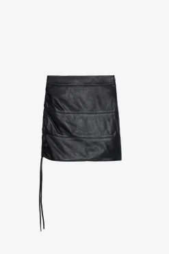 Robes Et Jupes^Zadig & Voltaire Jupe En Cuir Jylo