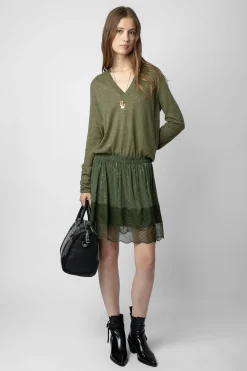 Robes Et Jupes^Zadig & Voltaire Jupe En Jacquard De Soie Jimy
