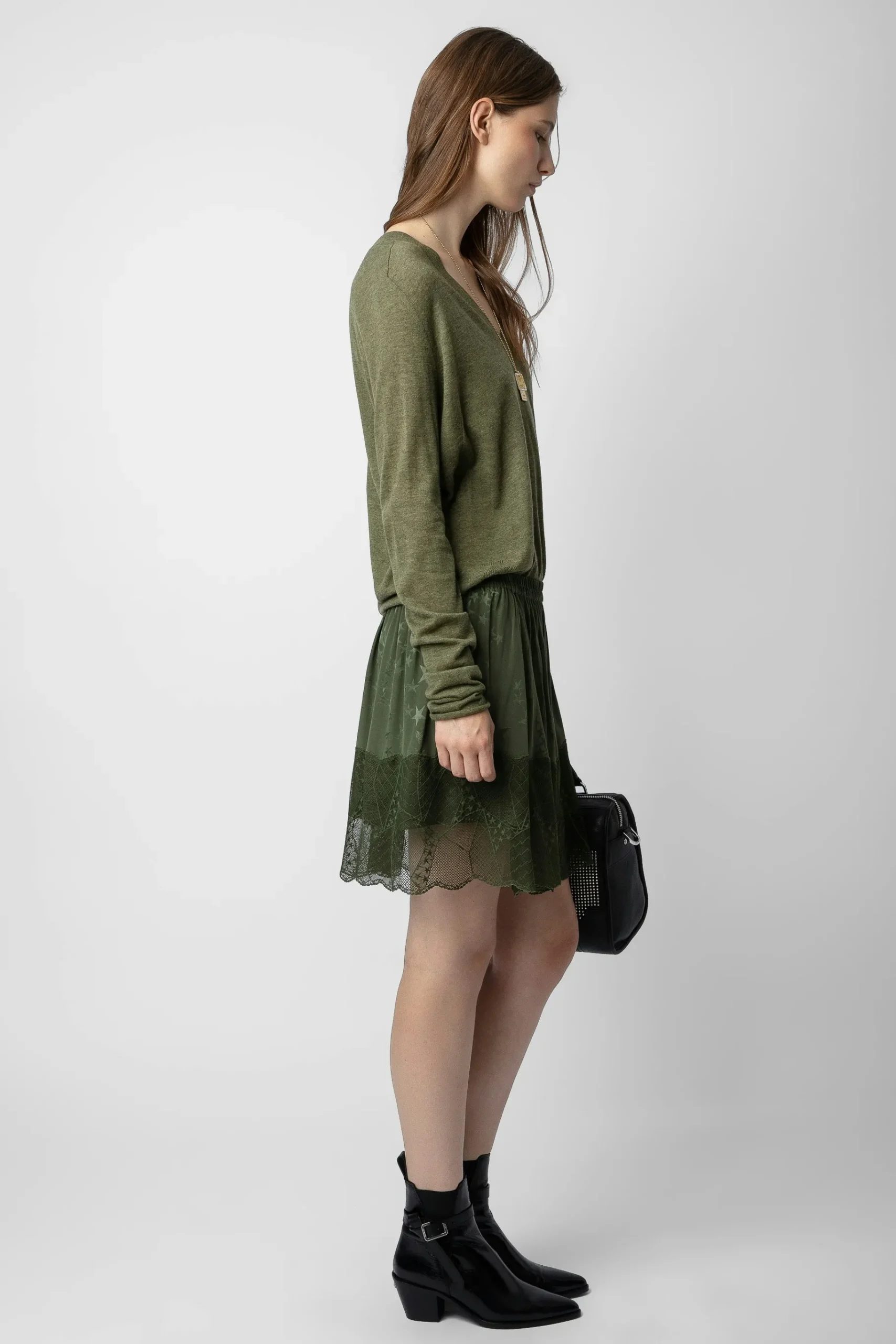 Robes Et Jupes^Zadig & Voltaire Jupe En Jacquard De Soie Jimy