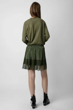 Robes Et Jupes^Zadig & Voltaire Jupe En Jacquard De Soie Jimy