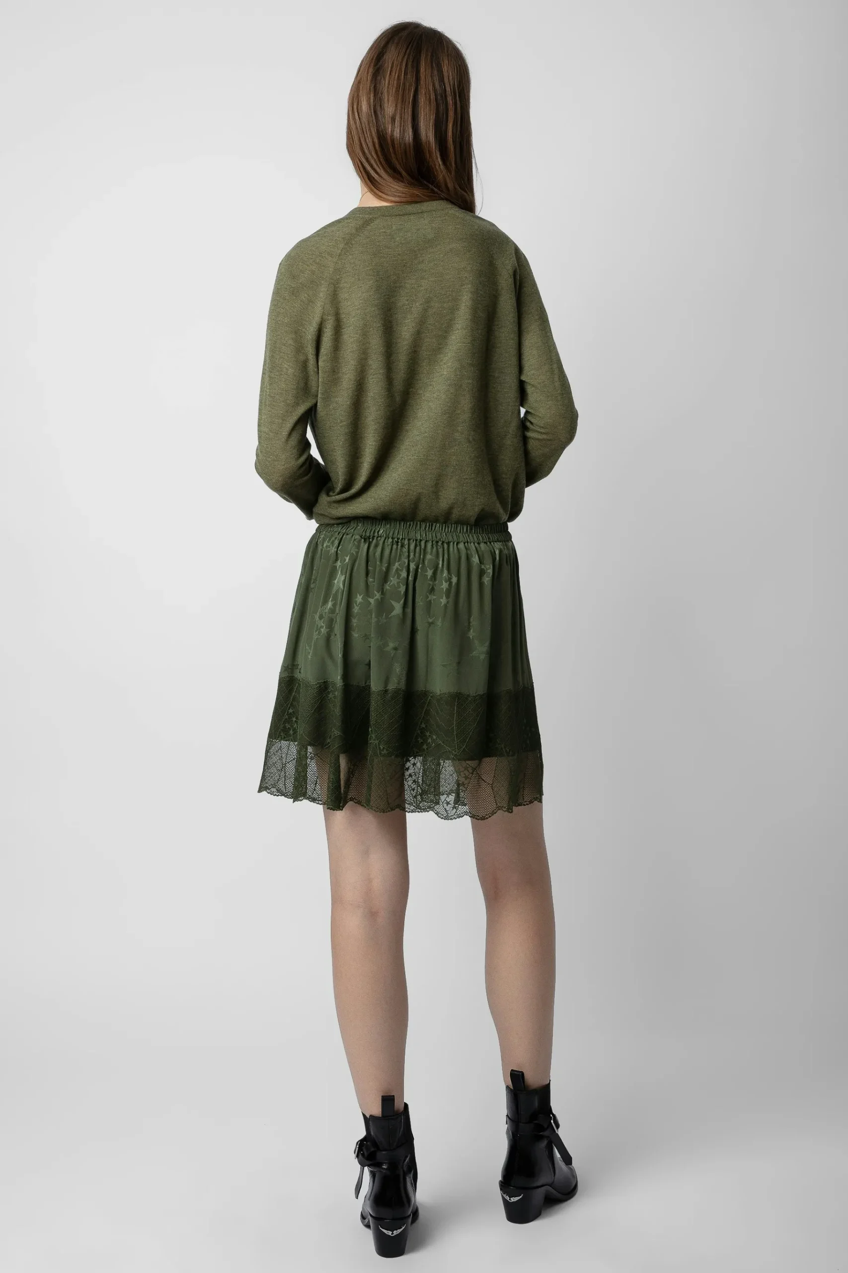 Robes Et Jupes^Zadig & Voltaire Jupe En Jacquard De Soie Jimy