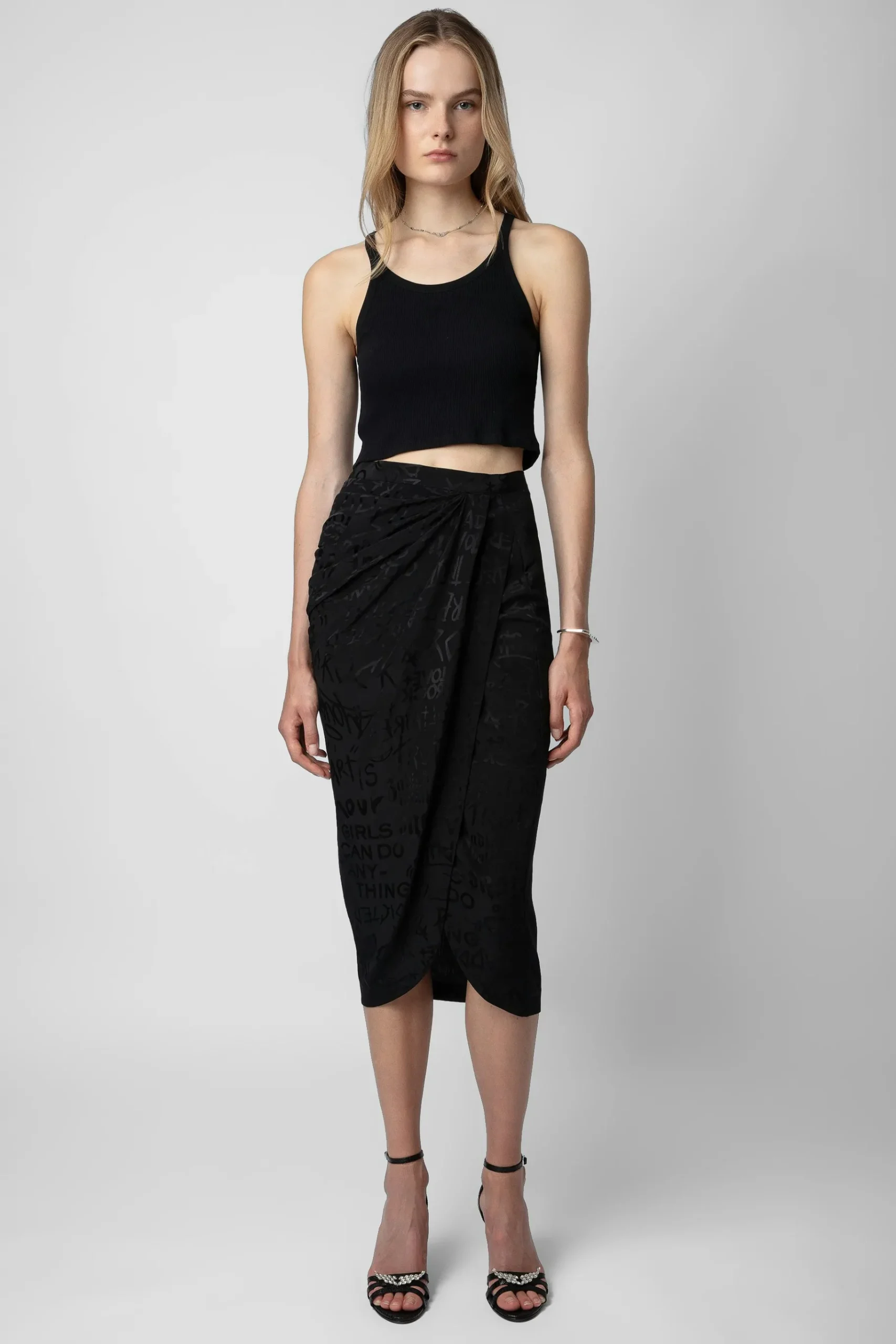 Robes Et Jupes^Zadig & Voltaire Jupe En Jacquard De Soie Jamelia