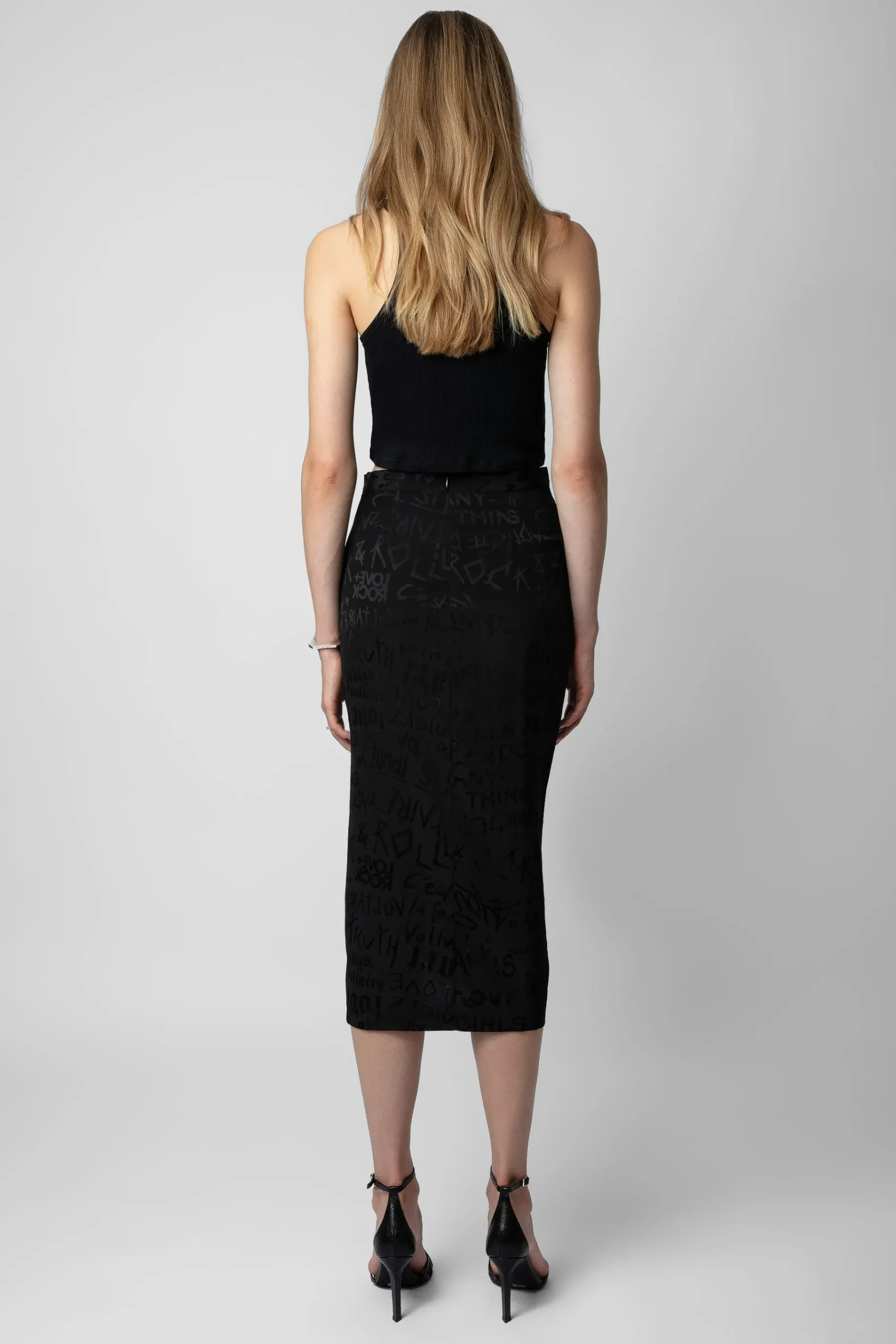 Robes Et Jupes^Zadig & Voltaire Jupe En Jacquard De Soie Jamelia