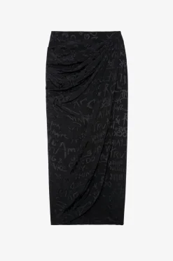 Robes Et Jupes^Zadig & Voltaire Jupe En Jacquard De Soie Jamelia