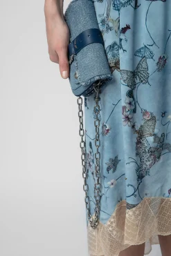 Robes Et Jupes^Zadig & Voltaire Jupe En Soie A Strass Joslin
