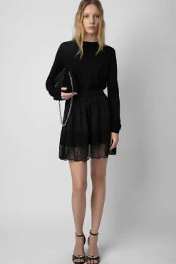 Robes Et Jupes^Zadig & Voltaire Jupe En Soie Jimy