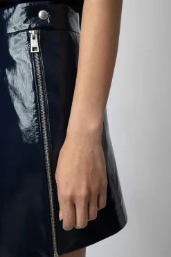 Robes Et Jupes^Zadig & Voltaire Jupe En Vinyle Jinette