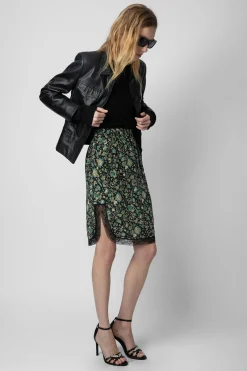Robes Et Jupes^Zadig & Voltaire Jupe Jozy En Soie
